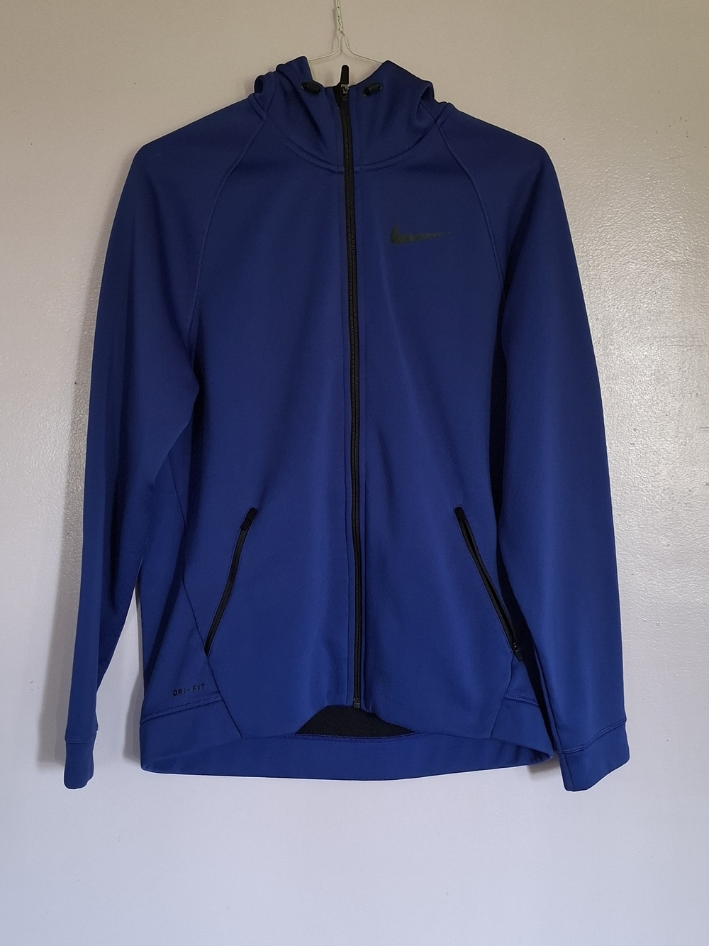 Nike Men’s Royal Blue Full-Zip Performance Hoodie Jacket